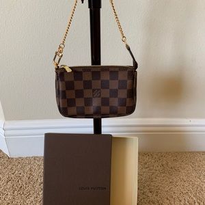 Louis Vuitton Mini Pouchette - Damien Ebene